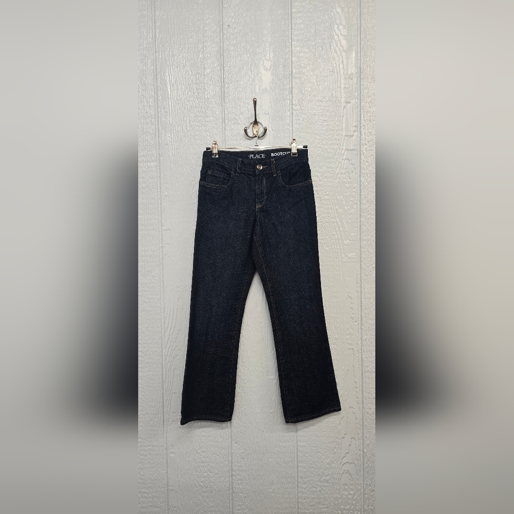 The Childrens Place Boys Bootcut Jeans - Deep Indigo NWOT